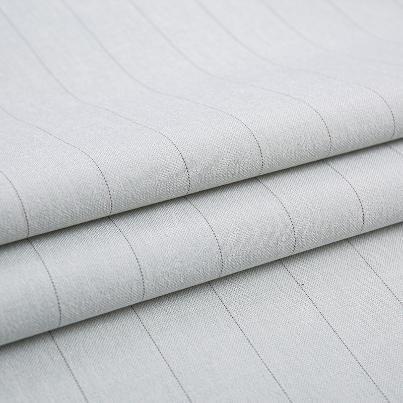 Réón ​​Síoda ​​Fóillíochta Stráice Caol Fabraic Bán Greyish